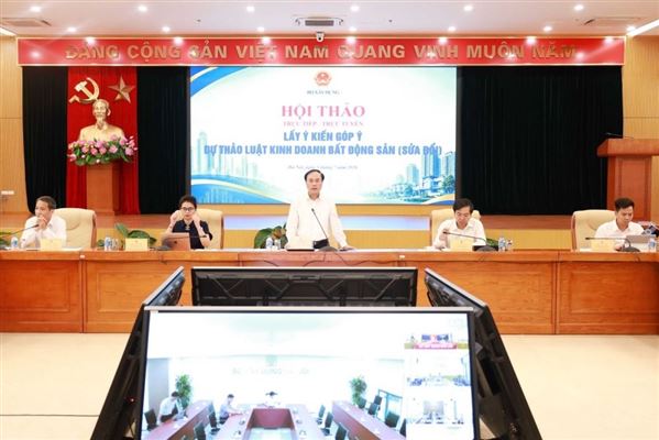 Sửa Luật Nhà ở và Luật Kinh doanh bất động sản: Chủ đầu tư chỉ được thu tiền đặt cọc tối đa 5% giá bán