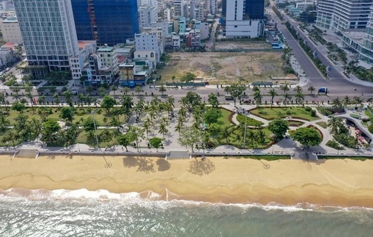 Khu đất K200 bên bờ biển Quy Nhơn. Ảnh: Trung Tâm Xúc tiến đầu tư tỉnh Bình Định