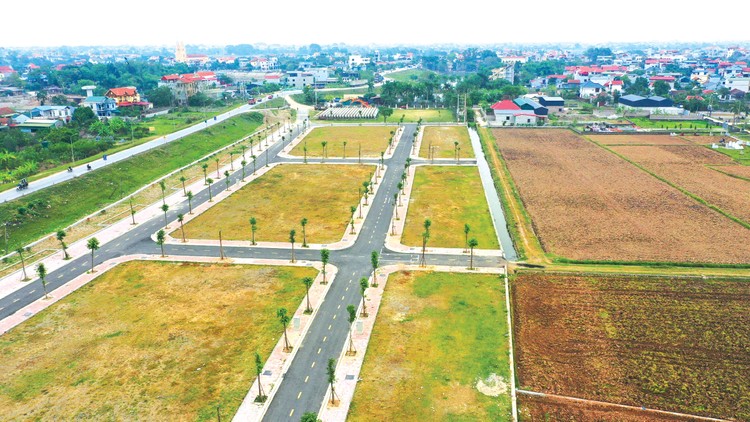 Nhiều quận, huyện của Hà Nội đã và đang đưa quỹ đất ra đấu giá để chọn nhà đầu tư thực hiện dự án cụ thể. Ảnh minh họa: Tiên Giang