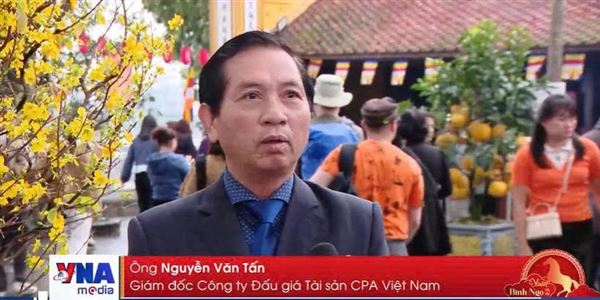 CÔNG TY ĐẤU GIÁ HỢP DANH CPA VIETNAM TỔ CHỨC KHAI XUÂN ĐẦU NĂM